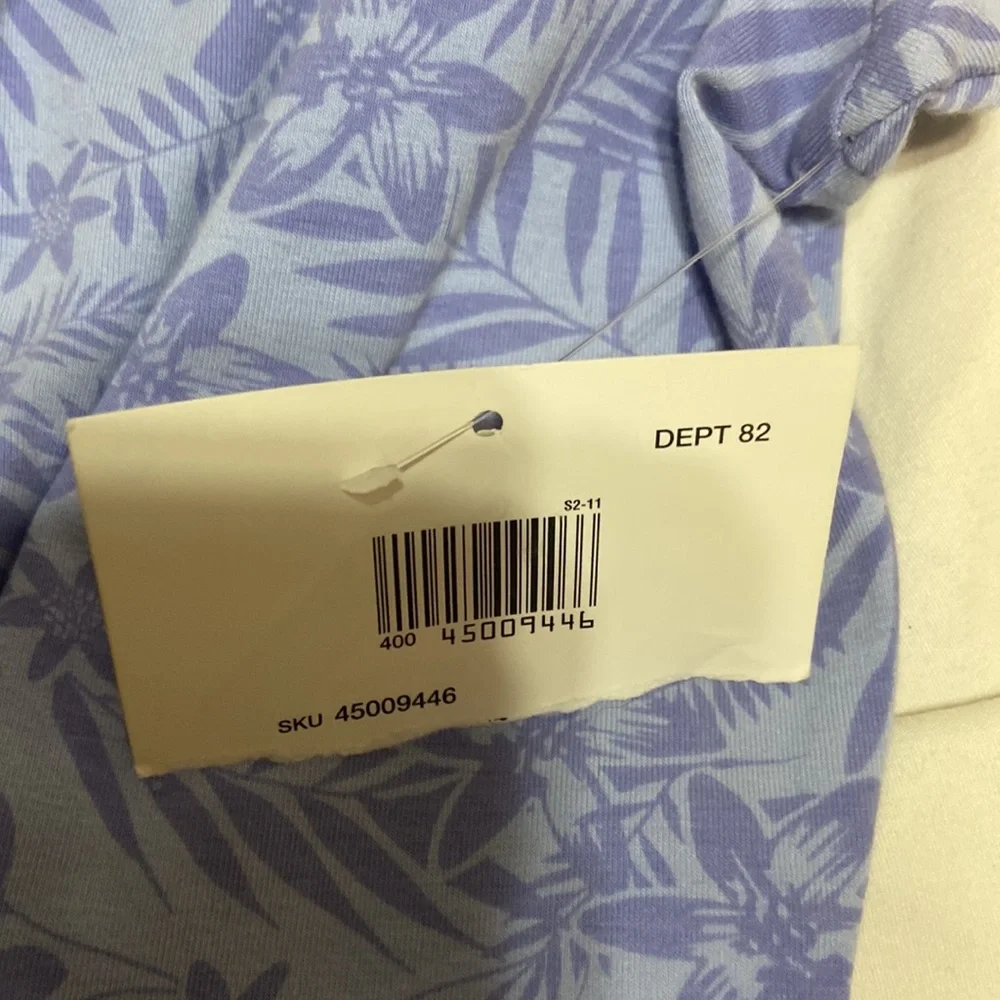 NorthCrest Floral T-Shirt L(14-16) short sleeve - Picture 6 of 7